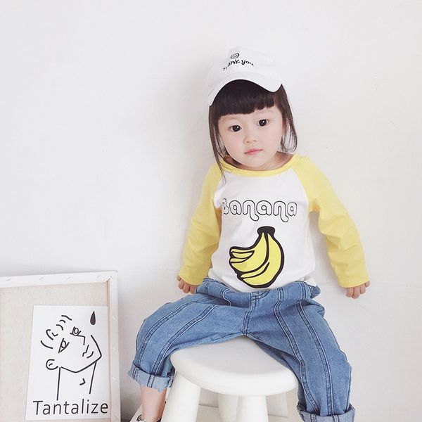 

milu t-shirt pullover season new round collar pullover girls' cute base shirt cartoon long sleeve t-shirt, Blue