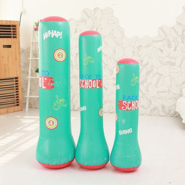 

inflatable boxing inflatable toy children thickened tumbler decompression percussion pillar vent toy boxing pillar