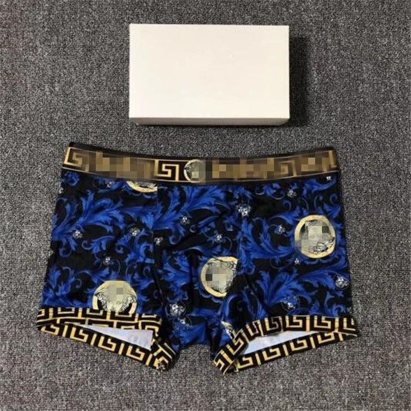

2020designer ve rsace brand mens boxer men underpants brief for man underpanties underwear mens boxers cotton underwears shorts male, Black;white
