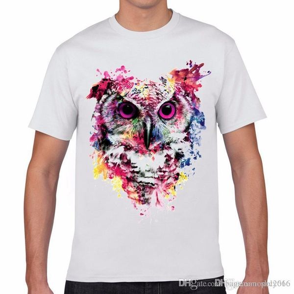 

mens t-shirt crew nrck short sleeve various beast animal print 3d print & tees polos casual male shirt size s-2xl t4, White;black