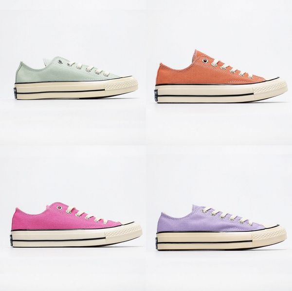 

2020 classic 1970s fog chuck fashion womens original taylor canvas casual shoes sneakers with size 35-44, Black