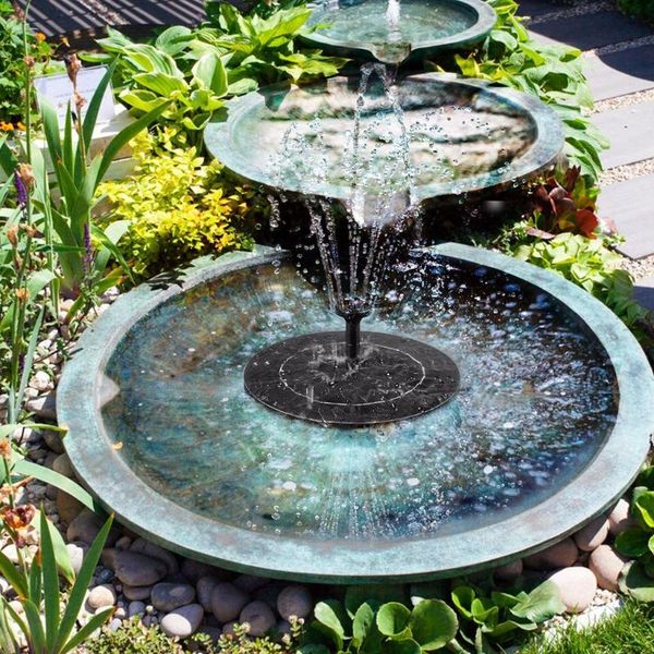 

solar pump 1.4w standing floating solar bird bath water pumps for garden fountain water fountain pump garden decor25
