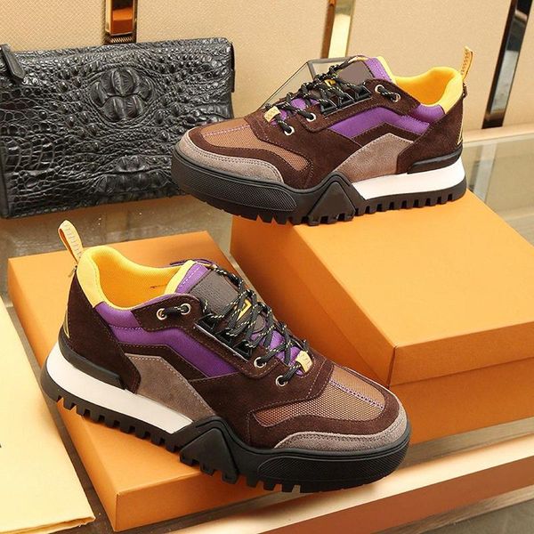

new arrival hiking sneaker mens shoes drop ship sports footwears lightweight lace -up luxury mens shoes chaussures de sport pour hommes, Black