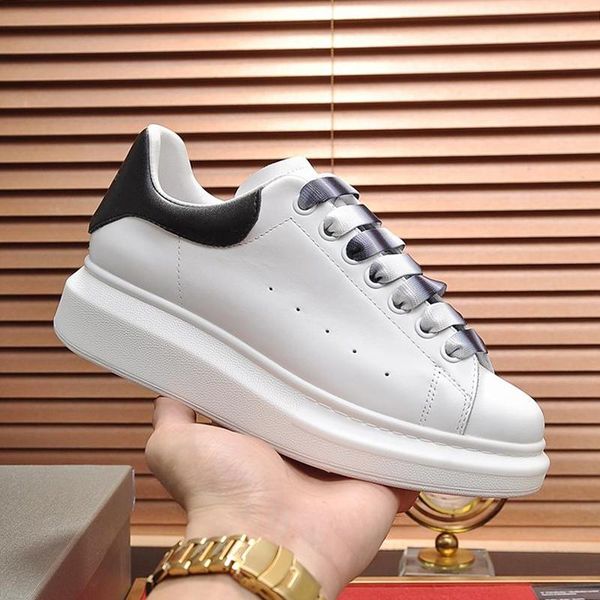 

oversized sneaker men 's shoes sale fashion sneakers flats platforms soft footwears vintage sneakers lace -up casual mens, Black