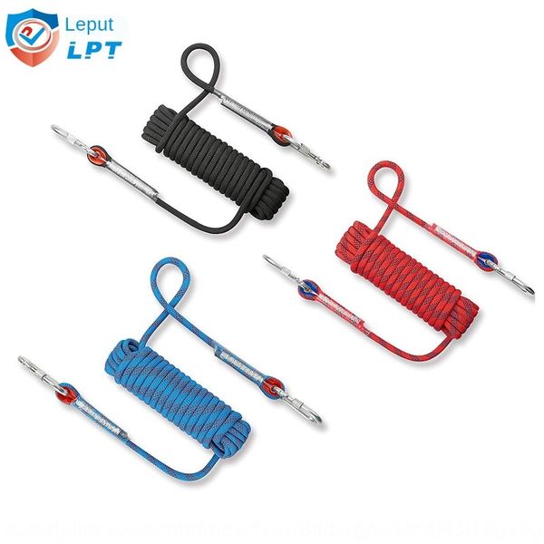 

outdoor expansion equipment rock climbing anti-fall quick landing escape safety rope nylon safety rope