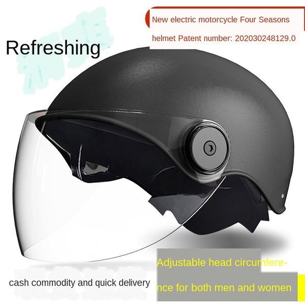 

electric battery car men's and women's four seasons general safety helmet helmet