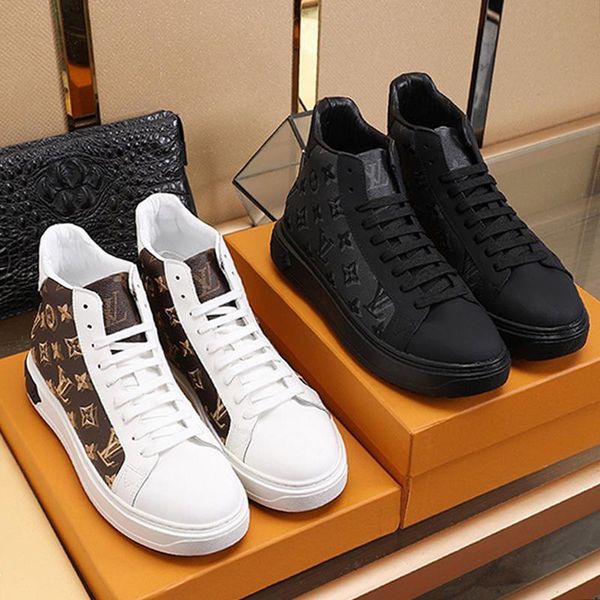 

new arrival mens shoes comfortable outdoor walking casual shoes luxury sneakers high plus size sports men shoes chaussures pour hommes, Black