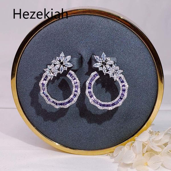 

hezekiah 925 tremella needle lady noble earrings personalized fashion shiny wreath eardrop dance party ing, Golden