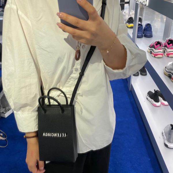 

ts письмо печати телефон crossbody сумка мужчины женщины сумка плеча мода уличная мода черный оранжевый белый фиолетовый порошок сумки кошел