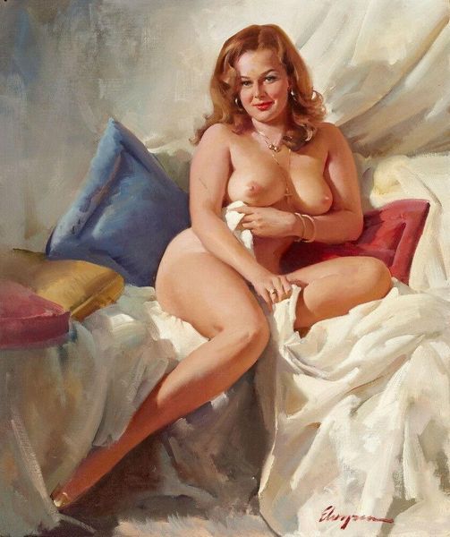 

gil elvgren nude woman girls home decor famous oil painting on canvas romantic bedroom wall art pictures modern abstract posters