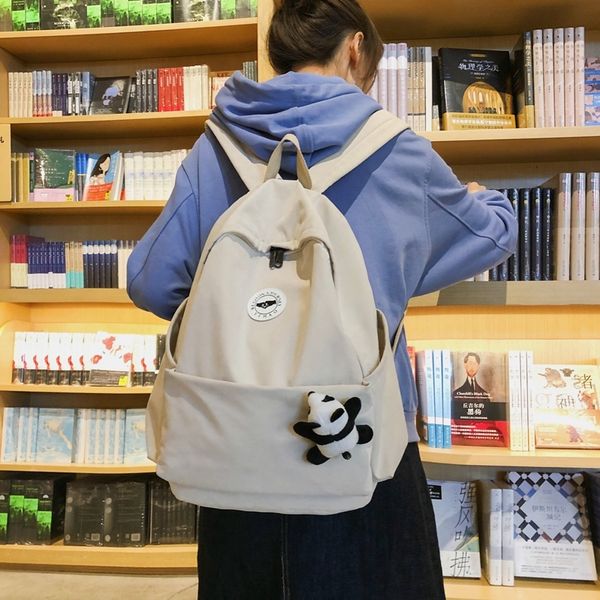 

backpack women schoolbag for teenager girls book bag shoulders bagpack travel rucksack fashion casual japan style mochilas bolsa