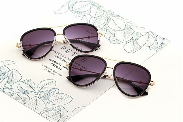 

brand designer sunglasses. d0062s luxury men's and women's polarizing sunglasses.uv400 4 colors optionals with case and box, White;black