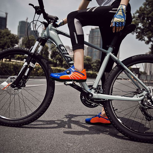 

new pro summer mesh breathable strainer road cycling shoes outdoor ultrlight bicycling shoes men women road bike sneakers