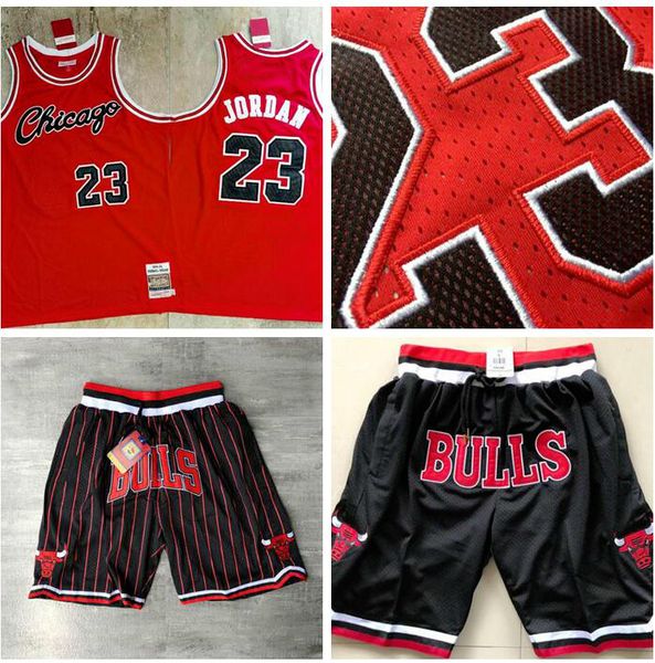 

men's basketball chicago bulls 23 michael jd red 1984-85 swingman jersey 01, Black;red