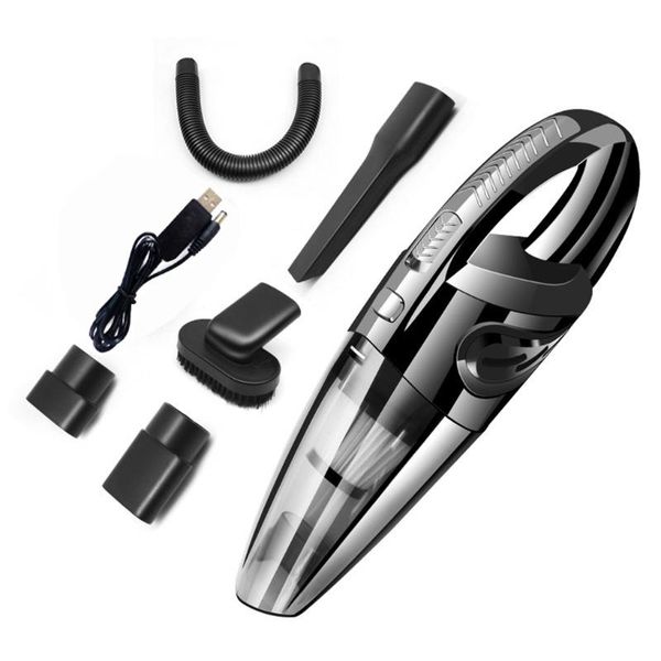 

cordless car handheld vacuum wireless rechargeable 120w power wet dry dual-use household cleaner usb