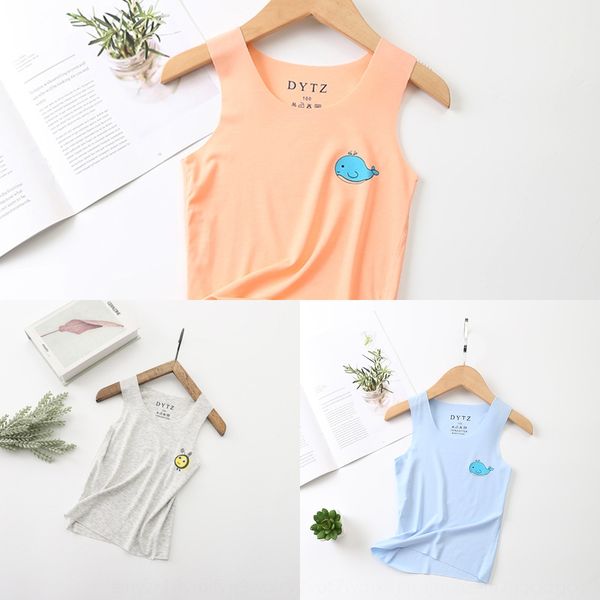 

traceless baby summer newborn modal thin children's belly protection protective vest base strap baby vest, Blue