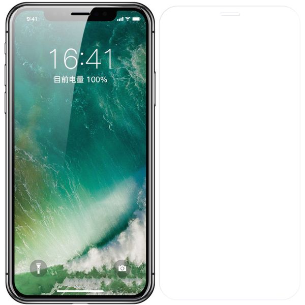 

9d закаленное стекло для iphone x / xs xr xsmax 7p / 8p 7/8 анти-scrath передний протектор экрана hd blu-ray стеклянной пленки 2 цвета