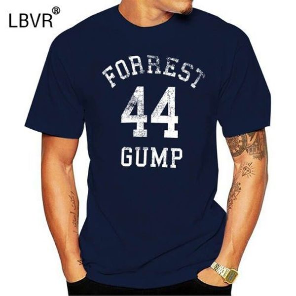 

forrest gump 44 t-shirt-new official, Gray;blue