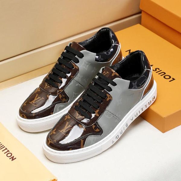 

mens sports shoes luxury platform sneaker flat tennis comfort trendy footwear lace -up casual shoes for men l32 zapatos de hombr