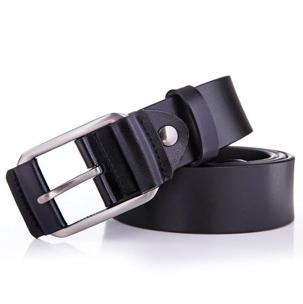 

punk big size belt leather belts for men vintage full grain genuine leather strap for cowboys jeans waistband, Black;brown