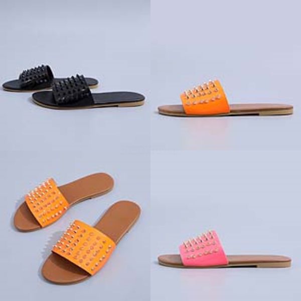 

ot sale-ig quality dener slipper women summer rubber sandals beac slide fasion scuffs slippers indoor soe#632, Black