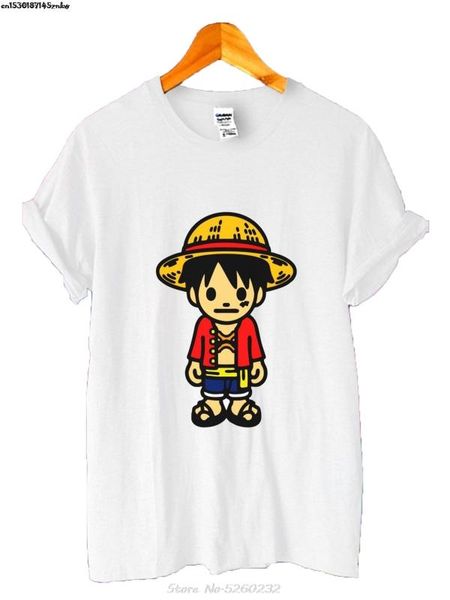 

new 1baby milo 1 one piece luffy fashion casual men t-shirt s m  xl 2xl 3xl good quality brand cotton shirt summer p37, White;black