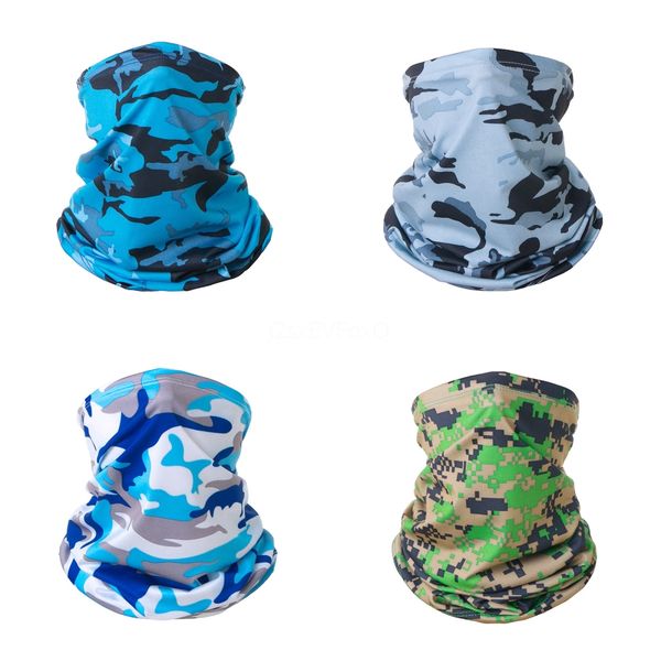 

camouflage fire magic skull scarf cycling seamless balaclava head scarves headband neck face warmer motorcycle bandanas#957#226, Black