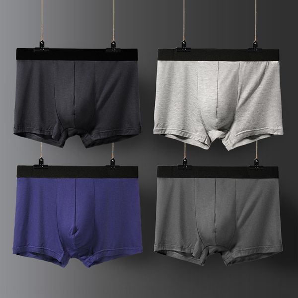 

emran 4 gift box men's mid-waist u convex breathable boxer 4 gift box underpants underpants men's underwear mid-waist u convex bre, Black;white