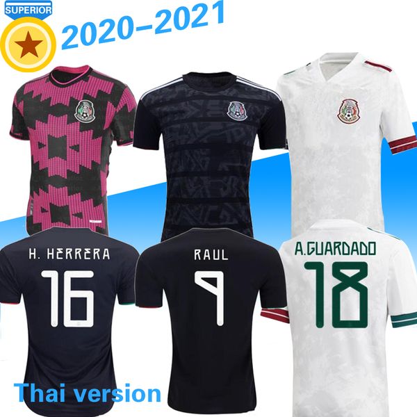 

2020 2021 mexico soccer jersey national mexico home away white 20 21 away kids kit chicharito soccer jerseys carlos v h.lozano football s, Black;yellow