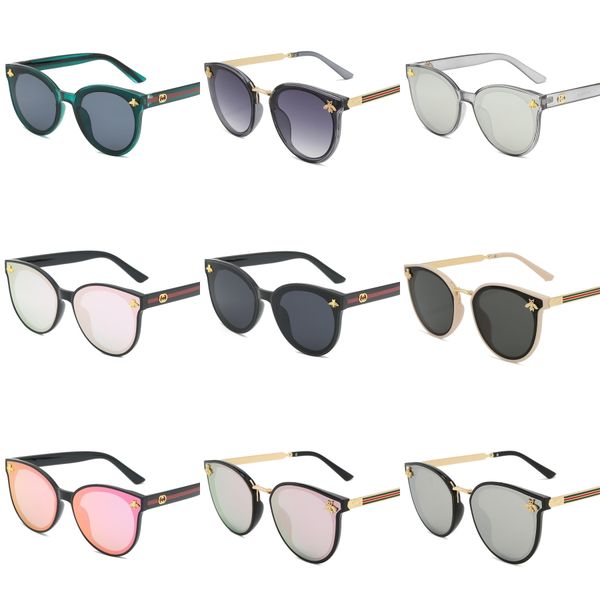 

2020 new engraving lens 8300177 sunglasses, fashion large diamond sun visor, pure natural black pattern horns mirror legs sunglasses#425, White;black