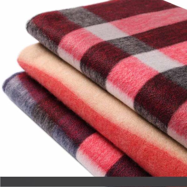 

brand scarf scottish plaid winter womens mens scarf 100% casherem design scarf long scarves size 180x30cm, Blue;gray