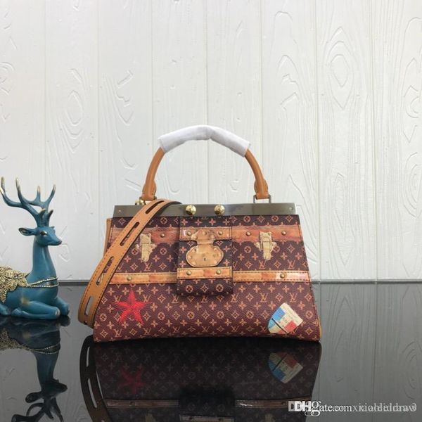 

модный лучшее качество бумажник, высокое качество 1: 1, портфель, почтальон мешок плеча, сумка, сумка, backpack22 m43946 25..17..8cm, Black