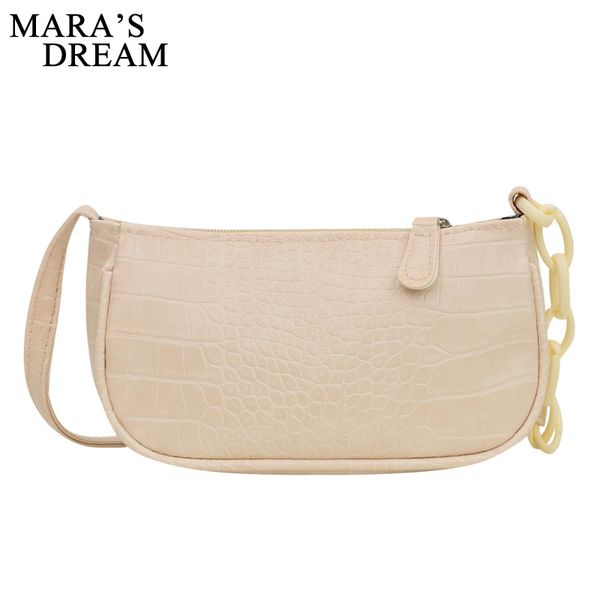 

mara's dream 2020 new solid color fashion one shoulder small square bag chain armpit bag versatile temperament shoulder