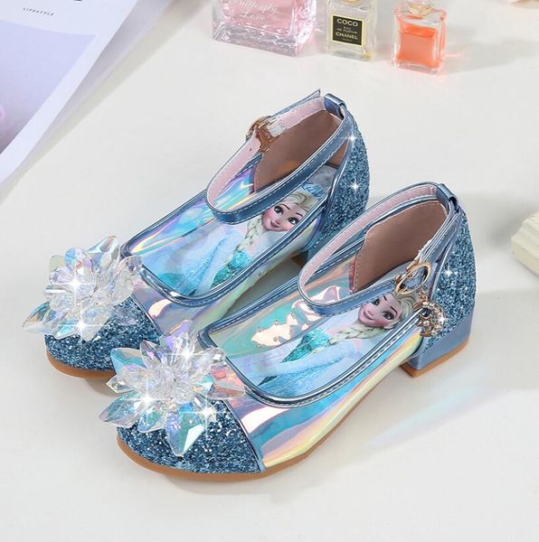 

new spring children princess shoes girls sequins girls wedding party kids dress shoes for girls school sandals eu size 24-36