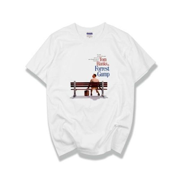 

Forrest Gump 2020 new design short-sleeve T-shirts high quality tee FreeShipping men's away jersey s