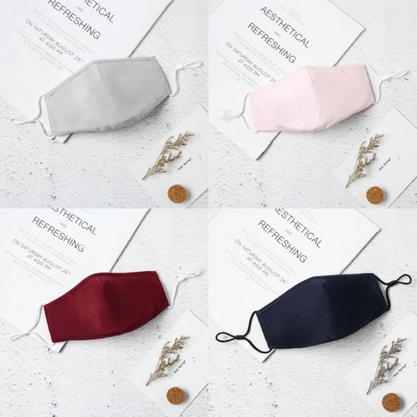 

designer printed masks reusable protective pm2.5 filter printing mouth mask anti dust face mask windproof mouth-muffle 84 styles damon012#14, Black