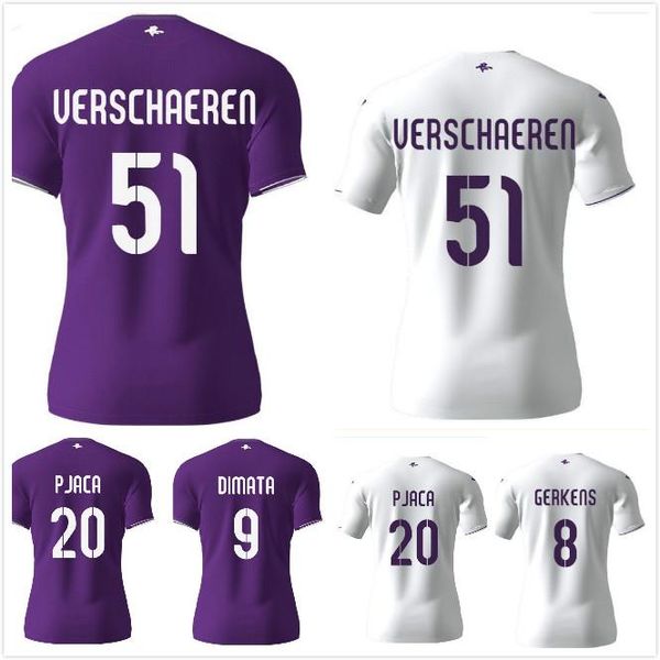 

20 21 anderlecht soccer jerseys 2020 2021 home away 4 kompany 19 santini 9 dimata 8 gerkens kums bornauw purple white football shirts, Black;yellow