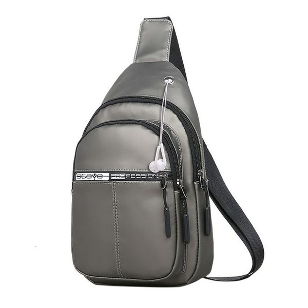 

maioumy men's fashion crossbody bags solid 4colors male shoulderbag outdoor largecapacity multi-pockets phone bag man chest-bag
