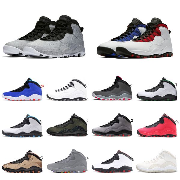 

10 10s men basketball shoes jumpman westbrook class of 2006 cool grey infrared im back woodland desert camo mens trainers sports sneakers