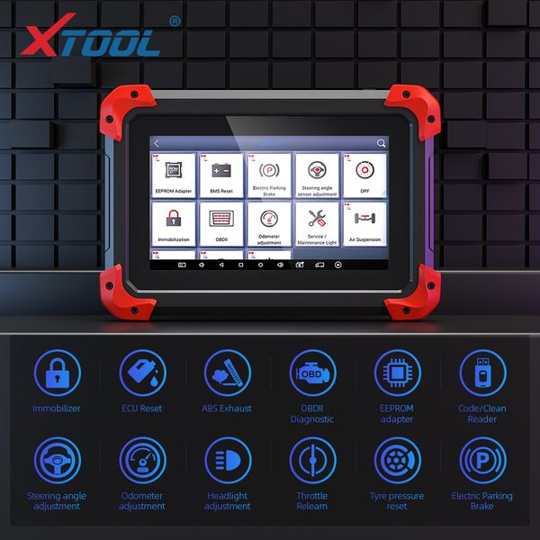 

100% original xtool x100 pad same function as x300 , x100 pad auto key programmer with special function update online x300 pro