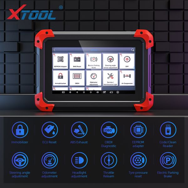 

100% первоначально xtool x100 пад те же функции, x300, x100 pad auto key programmer с special function update online x300 про