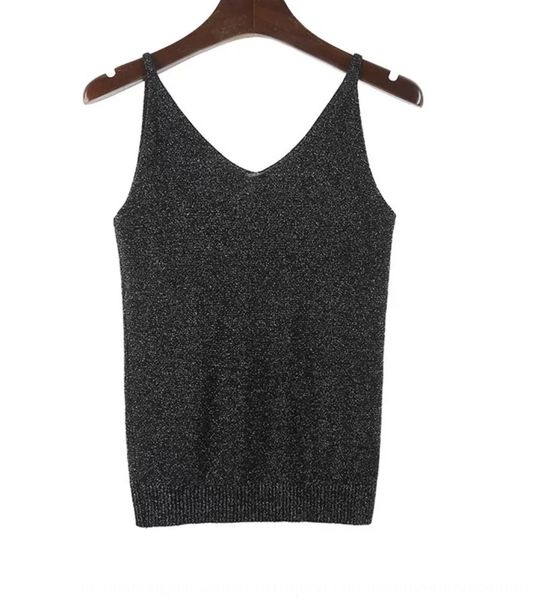 

2020 new jacket short jacket base shirt sleeveless short knitted camisole female, Camo