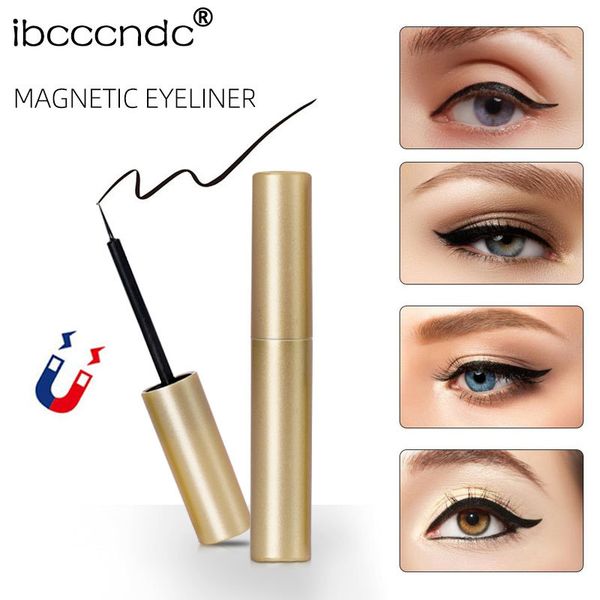 

magnetic eyeliner no discoloration fast dying classic black magnetic false eyelash grafting tools waterproof strong attraction eye liner