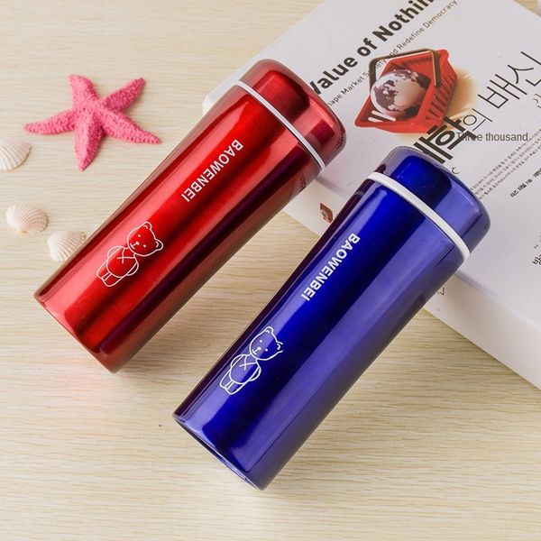 

stainless steel children's male and female student advertising opening thermos bottle opener thermos cup gift cup