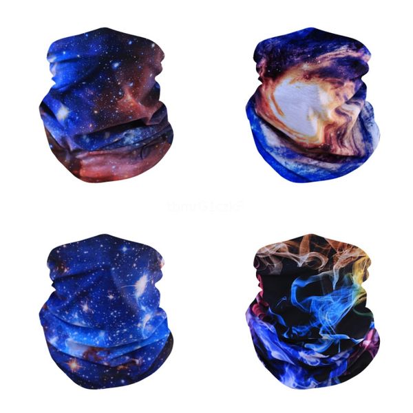 

men women headband ring neck scarf seamless tubular magic hiphop multi functional bandana tube face masks ring scarf wind #688#568, Black