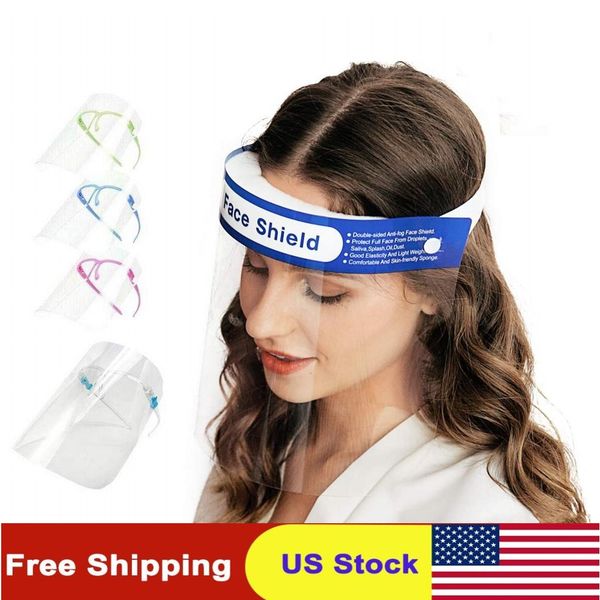 

DHL STOCK Protective Full Face Mask Transparent Anti Fluids Face Shield Anti Dust/Fog Anti Splash Mouth Face Clear Protective Mask