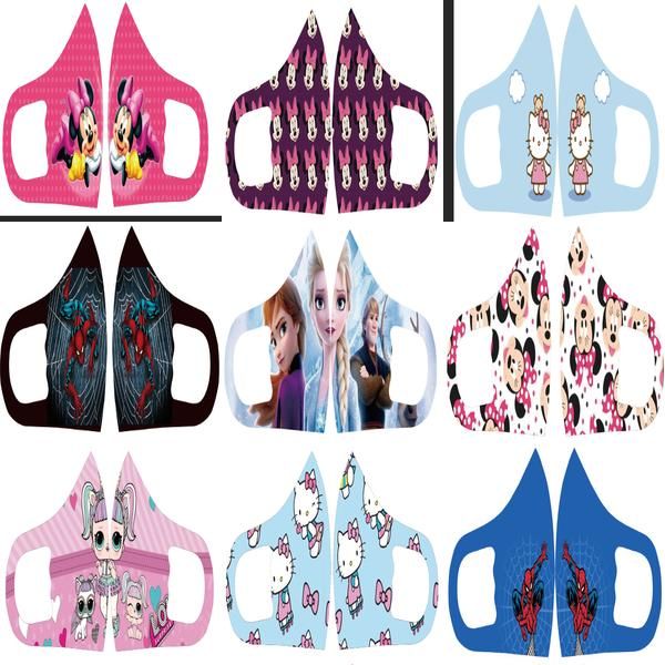 

kids face mask cloth masks cartoon character mask face mouth nose protection dhl fashion mouth face mask nvlrm jjxh