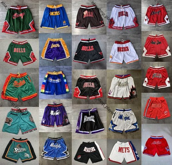 

men westbrook rodman luka doncic vince carter harden dennis young iverson irving ja morant just don basketball shorts size s-xxl, Black;red