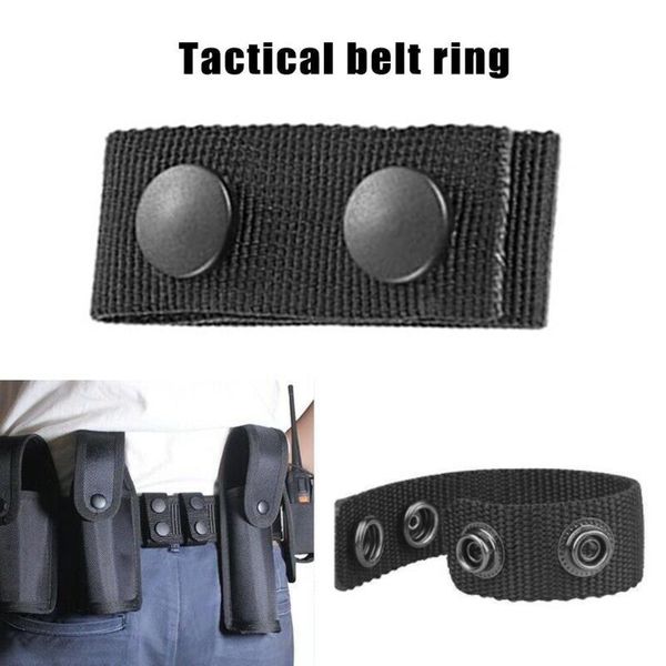 

waist support tactical belt snap ring nylon accessories h3s0, Black;gray