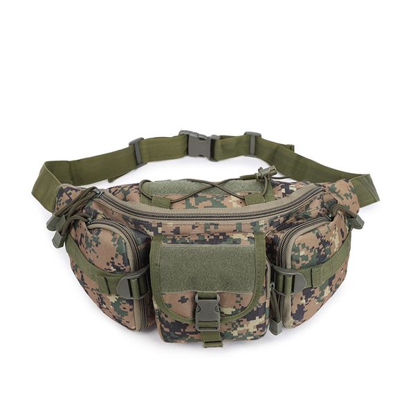 

outdoor sports triple running bag mountaineering running casual functional messenger bag waterproof wear-resistant oxford factory outlet